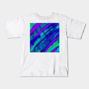 Watercolor Ocean Deep Kids T-Shirt